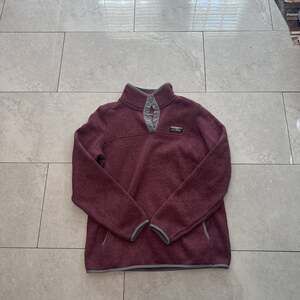L.L.Bean Women's Sweater Fleece Pullover Heathered Mauve Size Medium